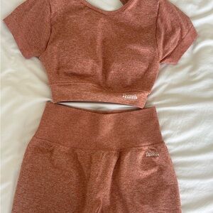 Pearson Women's Rust Activewear Set